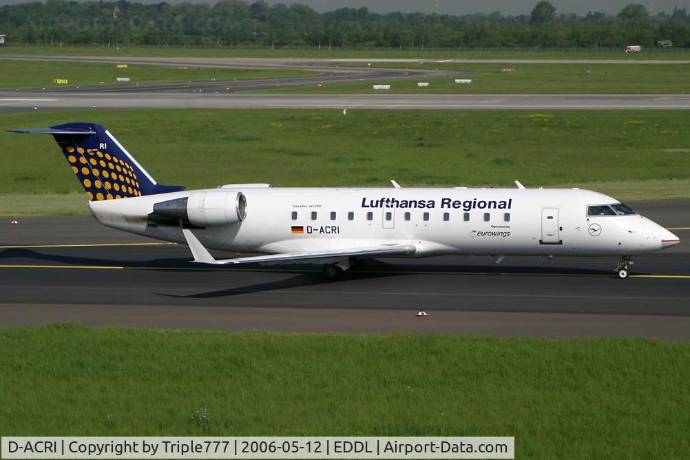 D-ACRI, 2003 Bombardier CRJ-200ER (CL-600-2B19) C/N 7862, Canadair RJ-200ER Lufthansa Regional