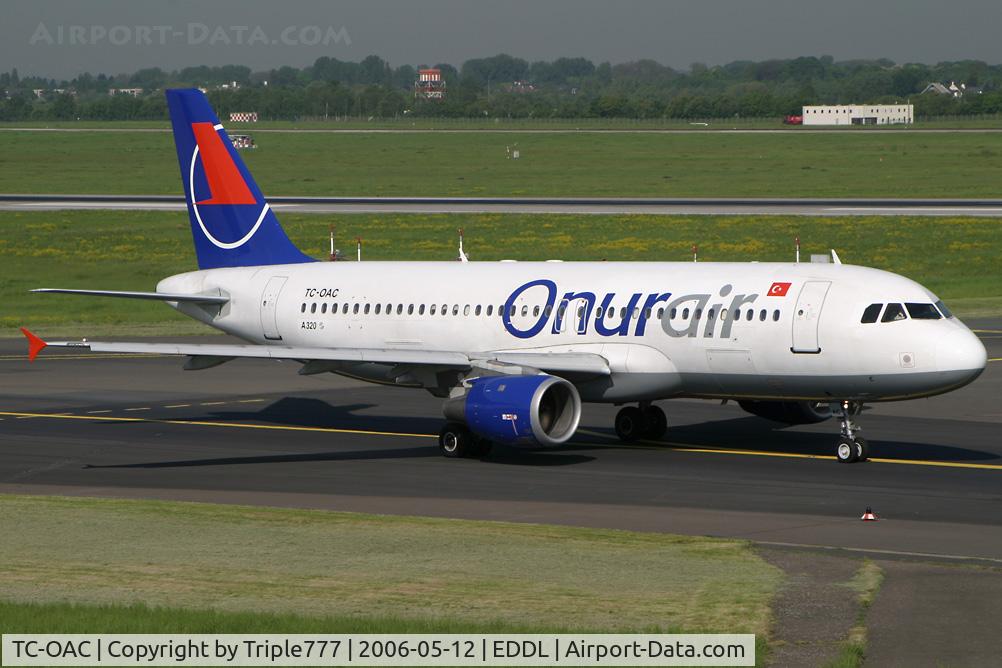 TC-OAC, 1992 Airbus A320-212 C/N 313, Airbus 320 Onur Air