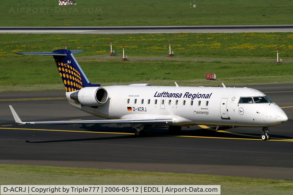 D-ACRJ, 2003 Canadair CRJ-200ER (CL-600-2B19) C/N 7864, Canadair RJ-200ER Lufthansa Regional