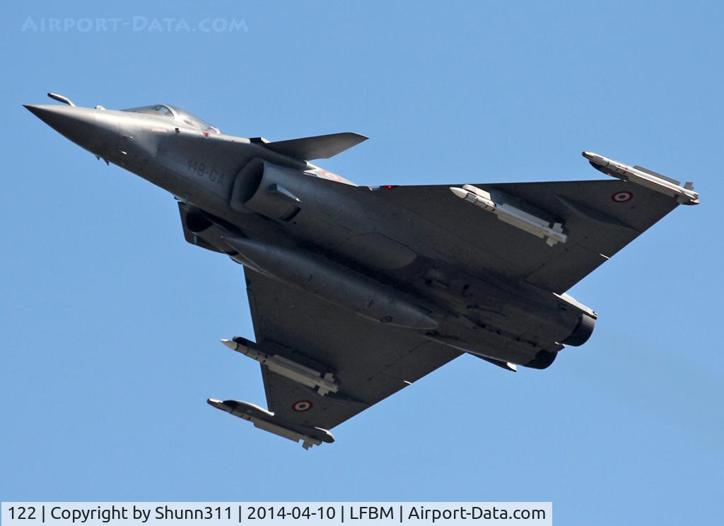 122, Dassault Rafale C C/N 090, Reece Meet 2014 participant... Re-coded as 118-GA