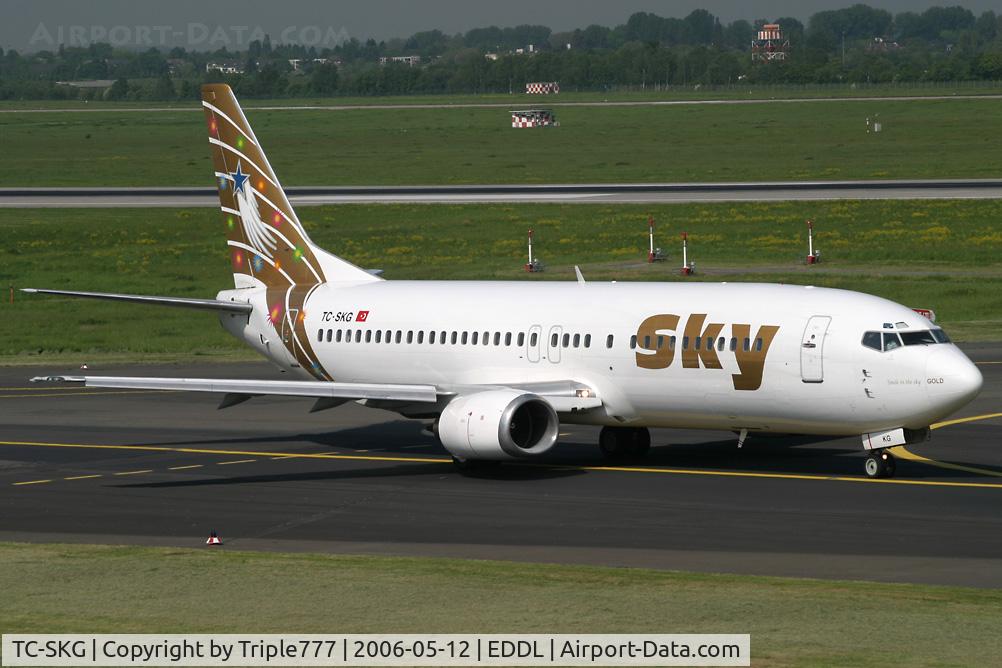 TC-SKG, 1991 Boeing 737-4Q8 C/N 25371, Boeing 737-400 Sky Airlines