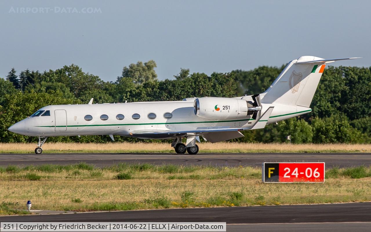 251, 1991 Gulfstream Aerospace G-IV C/N 1160, decelerating after touchdown