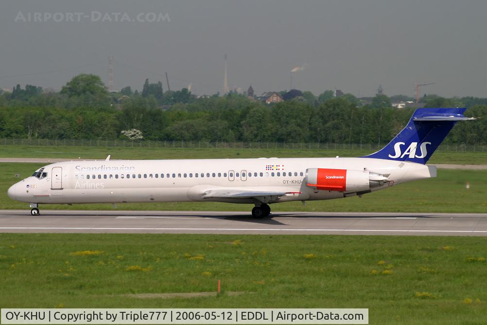 OY-KHU, 1991 McDonnell Douglas MD-87 (DC-9-87) C/N 53336, MD87 SAS