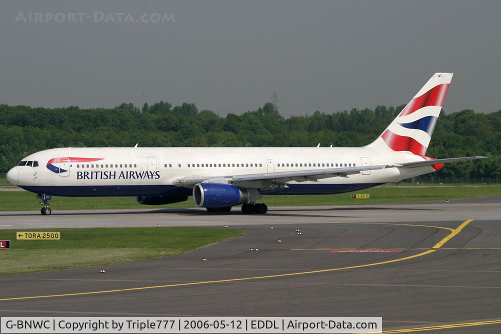 G-BNWC, 1989 Boeing 767-336 C/N 24335, Boeing 767 British Airways