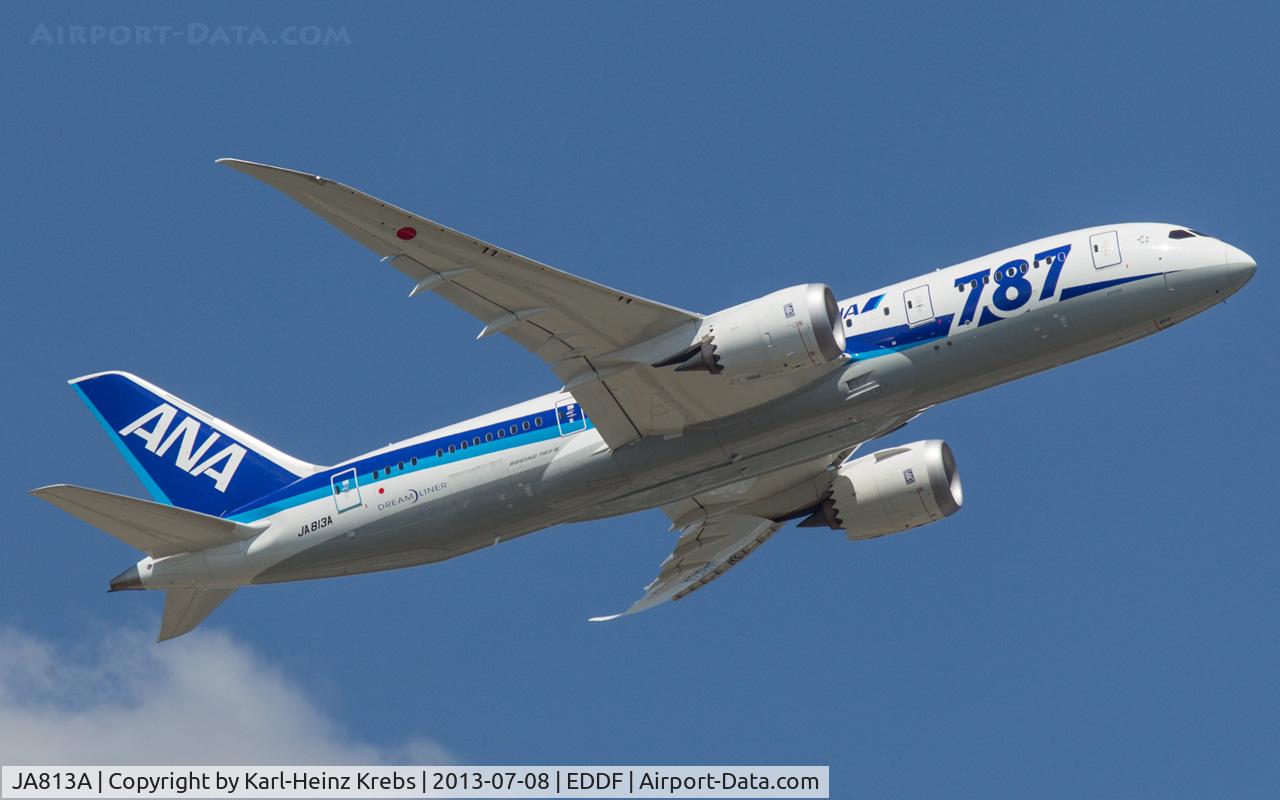 JA813A, 2012 Boeing 787-8 Dreamliner C/N 34521, Dreamliner