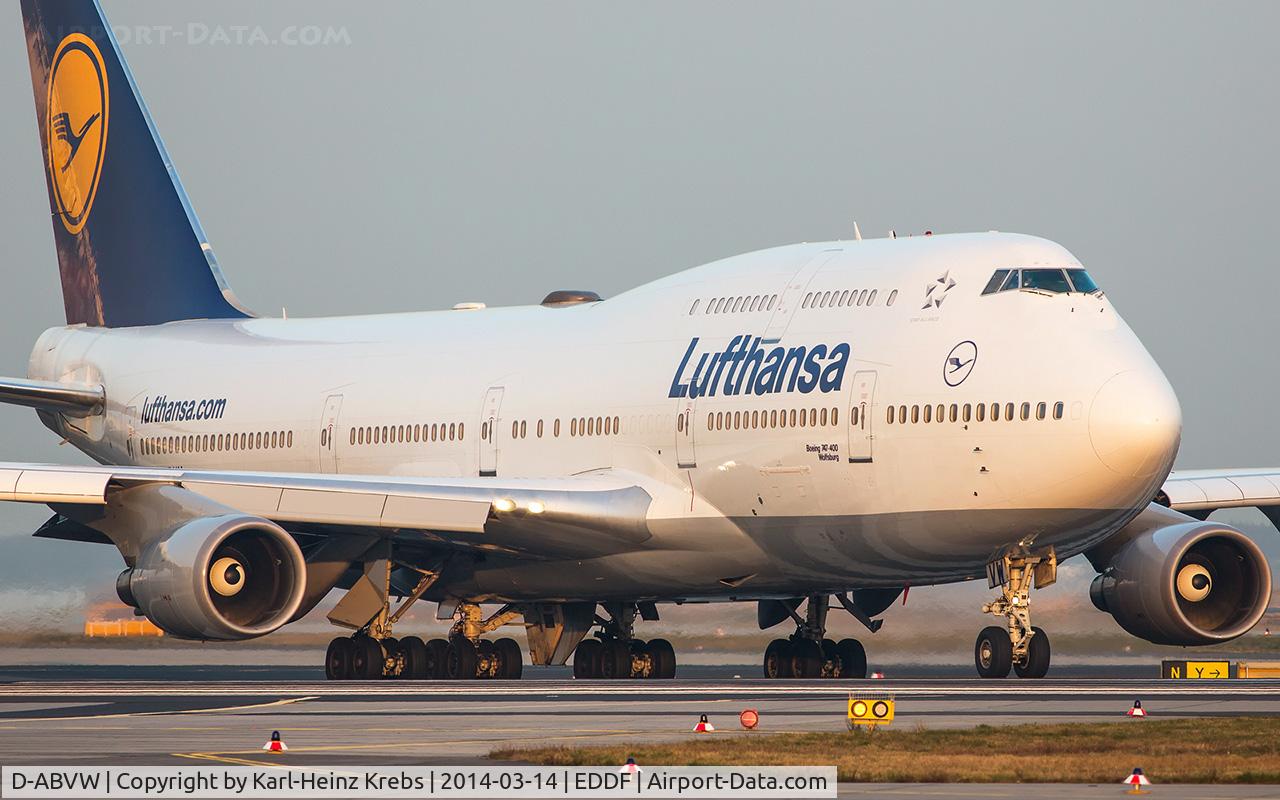 D-ABVW, 1999 Boeing 747-430 C/N 29493, Lufthansa