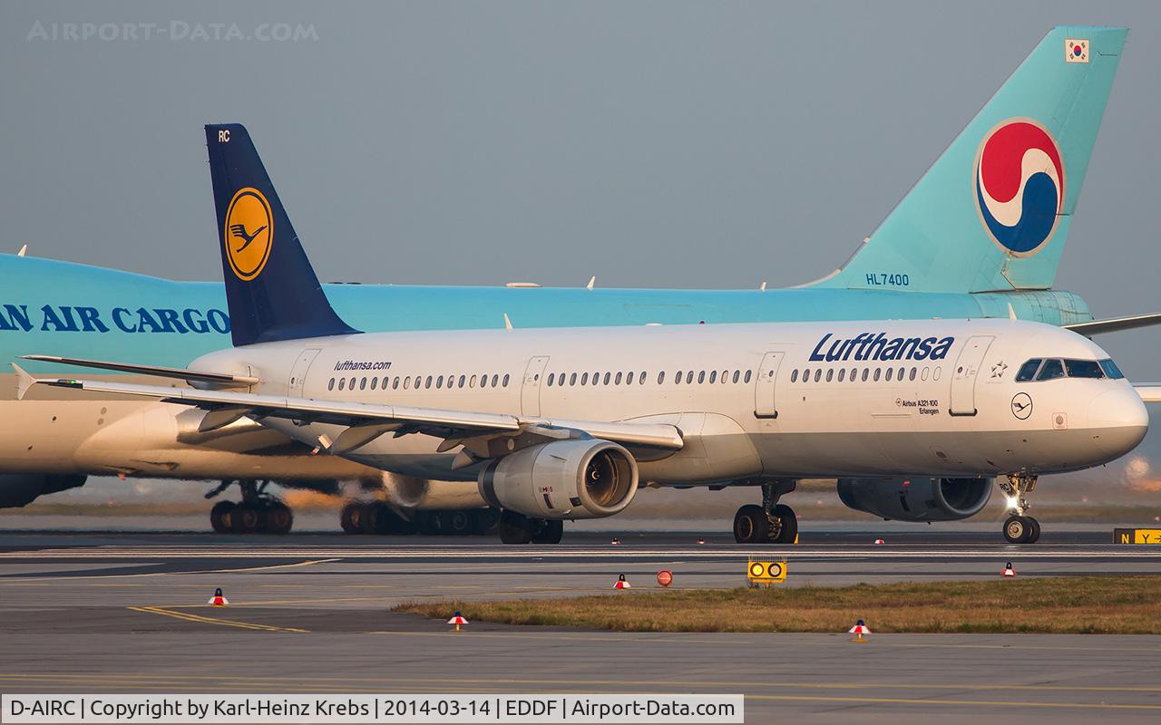 D-AIRC, 1994 Airbus A321-131 C/N 0473, Lufthansa