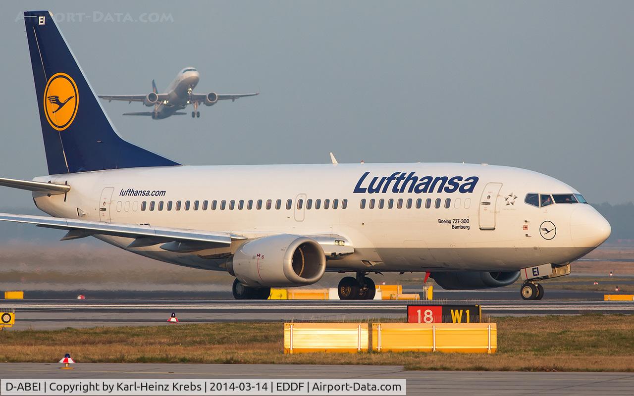 D-ABEI, 1991 Boeing 737-330 C/N 25359, Lufthansa