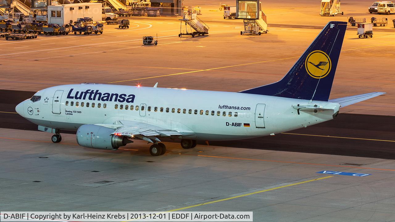 D-ABIF, 1991 Boeing 737-530 C/N 24820, Lufthansa
