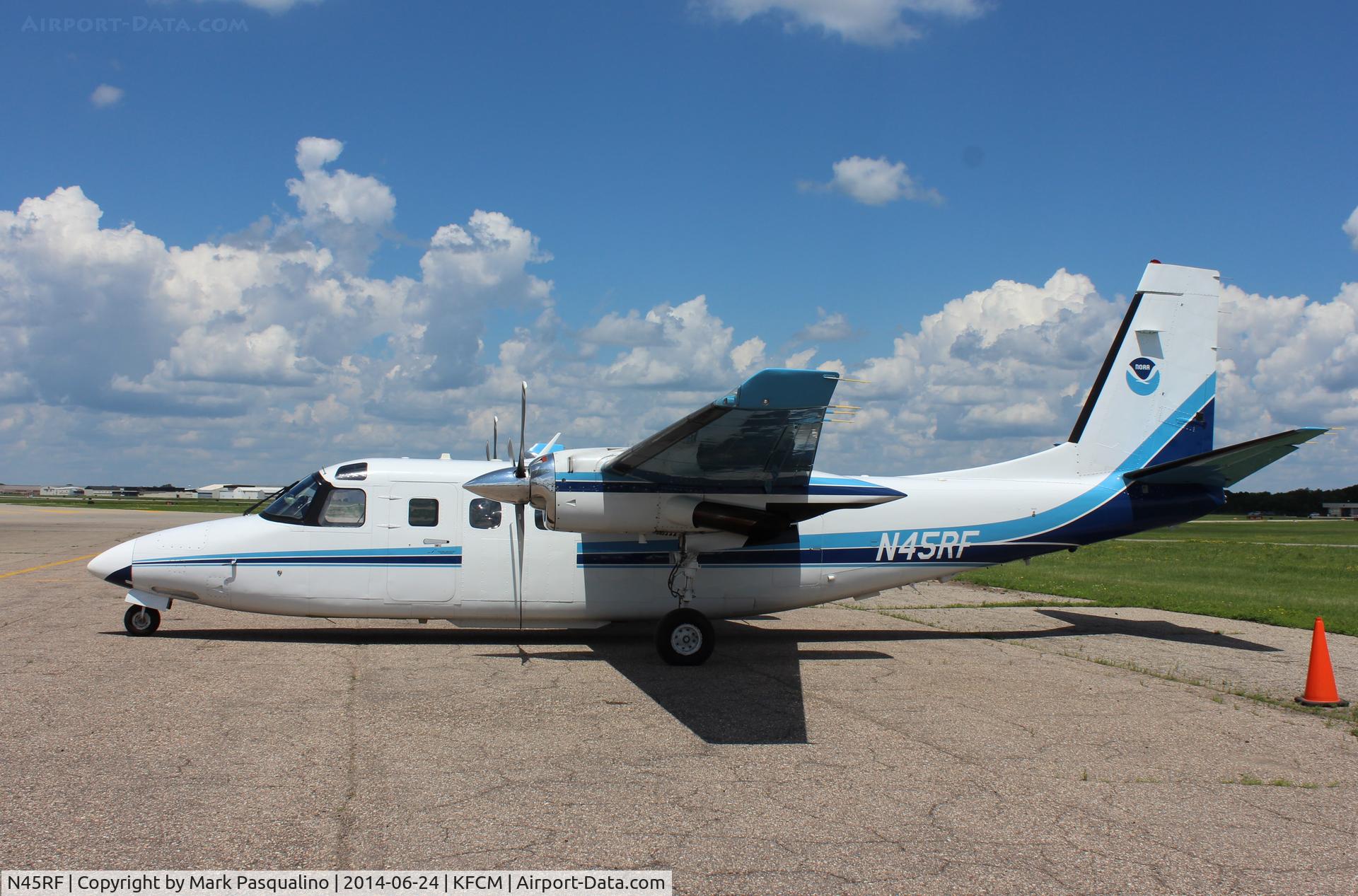 N45RF, 1984 Gulfstream American 695A Jetprop 1000 C/N 96089, Commander 695A