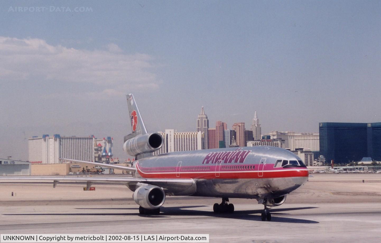 UNKNOWN, Airliners Various C/N Unknown, Hawaiian DC-10-10 in Vegas