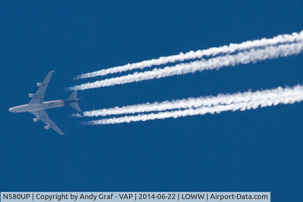N580UP, 1993 Boeing 747-428F C/N 25632, UPS 747-400