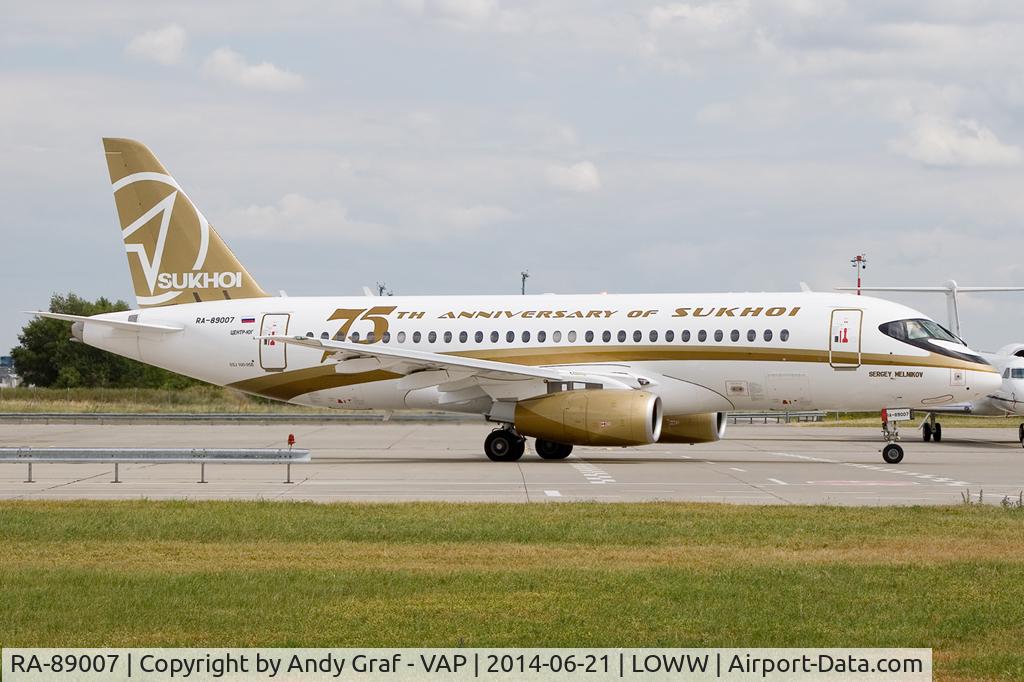 RA-89007, 2012 Sukhoi SuperJet 100-95B C/N 95015, Centr South SSJ100