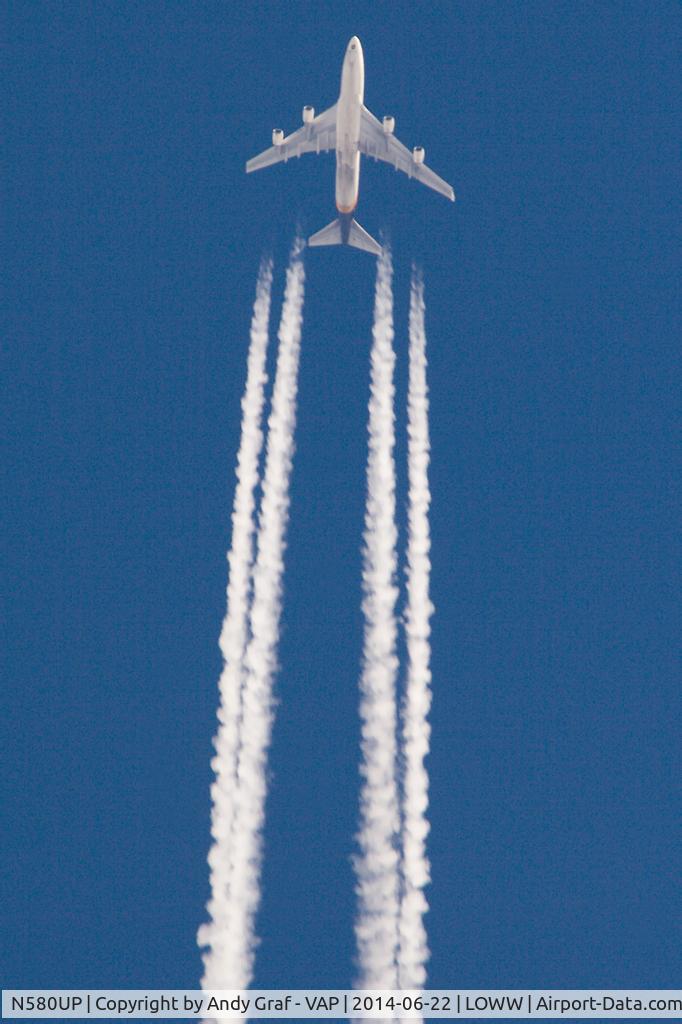 N580UP, 1993 Boeing 747-428F C/N 25632, UPS 747-400