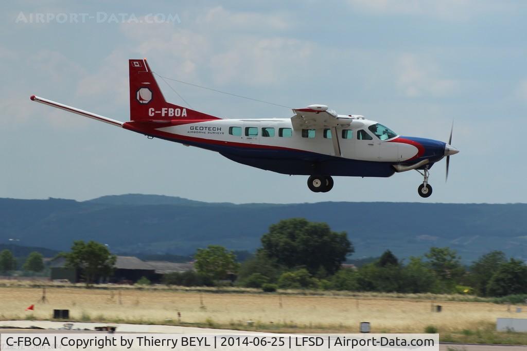 C-FBOA, 2011 Cessna 208B Grand Caravan C/N 208B-2305, Landing