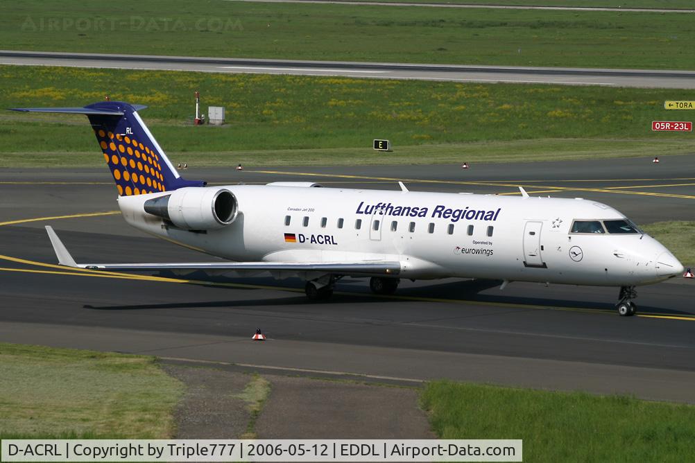 D-ACRL, 2004 Bombardier CRJ-200ER (CL-600-2B19) C/N 7902, Canadair RJ-200ER Lufthansa Regional