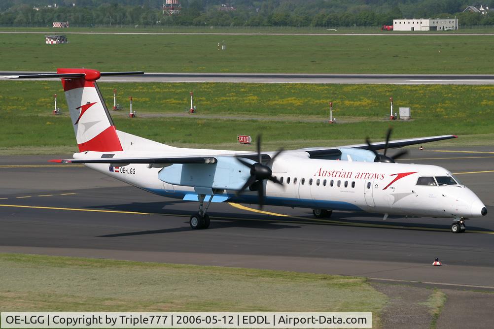 OE-LGG, 2002 De Havilland Canada DHC-8-402Q Dash 8 C/N 4074, Dash 8 Austrian Arrows