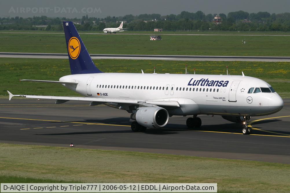 D-AIQE, 1991 Airbus A320-211 C/N 0209, Airbus 320 Lufthansa