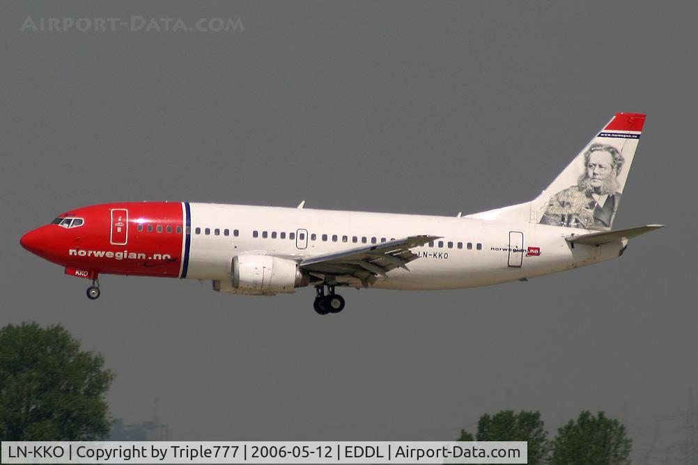 LN-KKO, 1991 Boeing 737-3Y0 C/N 24909, Boeing 737-300 Norwegian