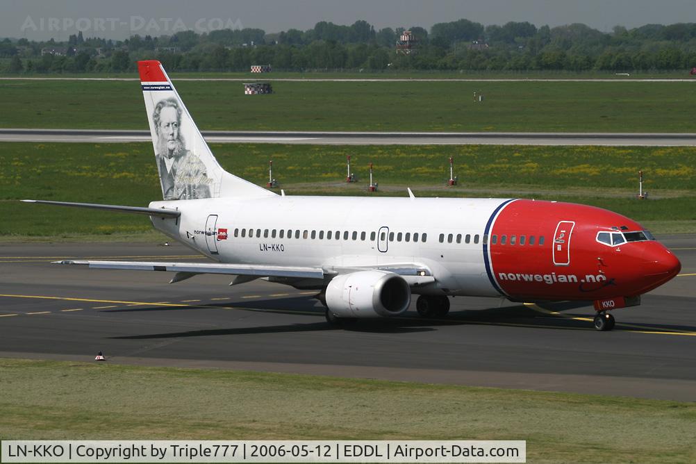 LN-KKO, 1991 Boeing 737-3Y0 C/N 24909, Boeing 737-300 Norwegian