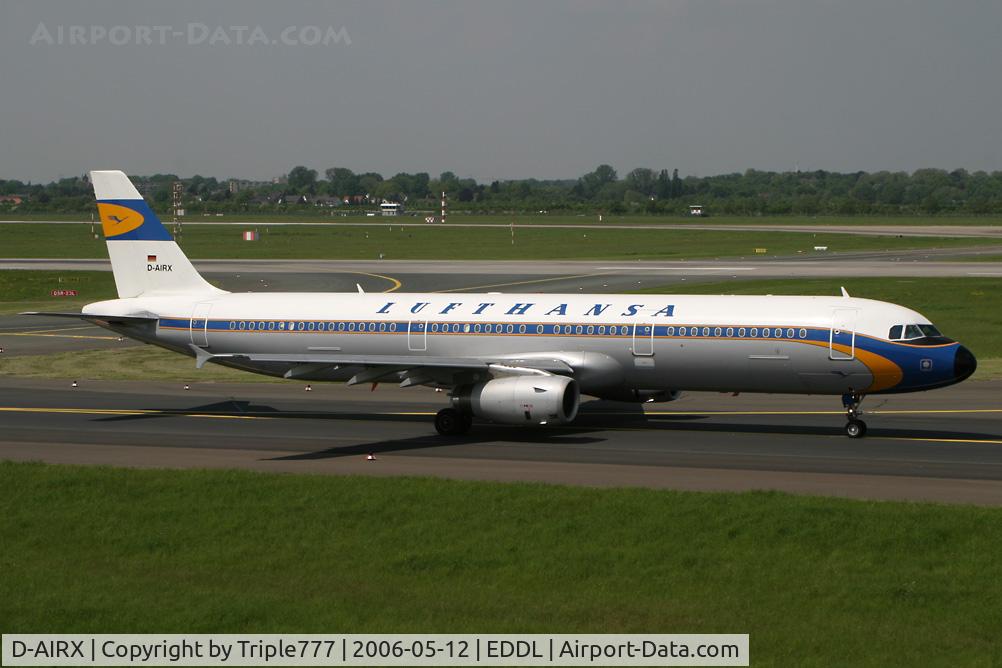 D-AIRX, 1998 Airbus A321-131 C/N 0887, Airbus 321 Lufthansa
