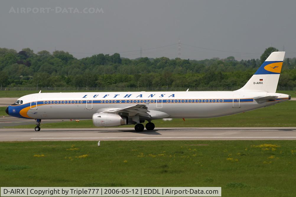 D-AIRX, 1998 Airbus A321-131 C/N 0887, Airbus 321 Lufthansa