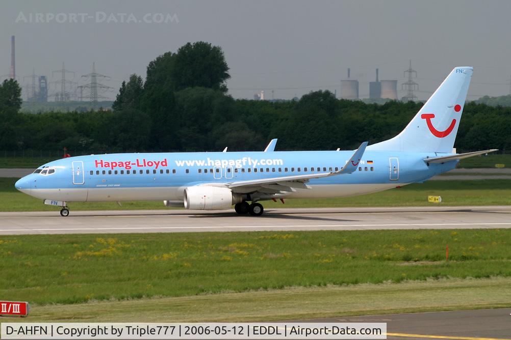 D-AHFN, 2000 Boeing 737-8K5 C/N 28228, Boeing 737-800 Hapag Lloyd