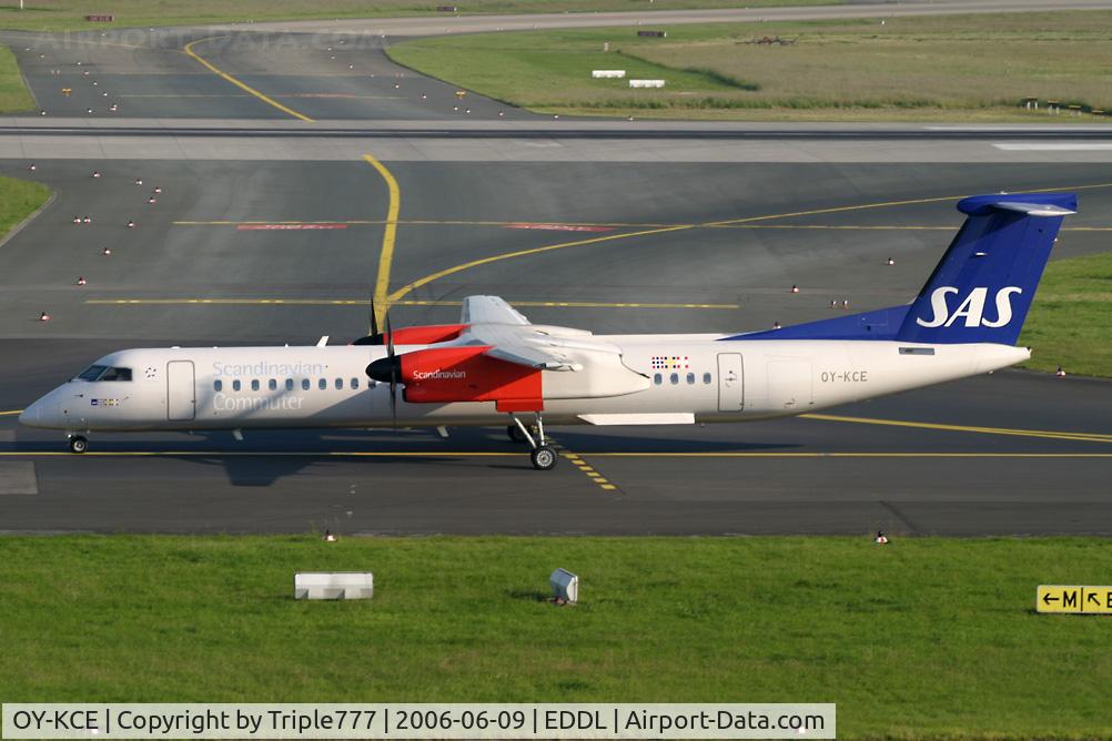 OY-KCE, 2001 De Havilland Canada DHC-8-402Q Dash 8 C/N 4057, Dash 8 SAS Commuter