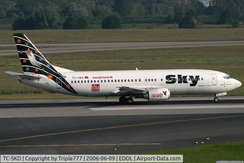 TC-SKD, 1992 Boeing 737-4Q8 C/N 25372, Airbus 320 Air France