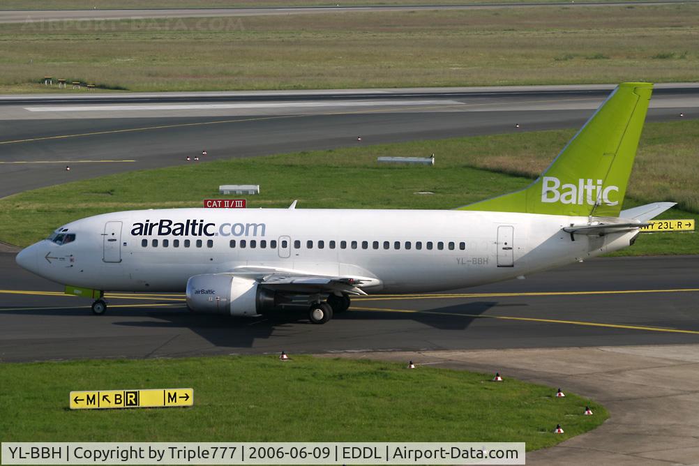 YL-BBH, 1990 Boeing 737-548 C/N 24968, Boeing 737-500 Air Baltic