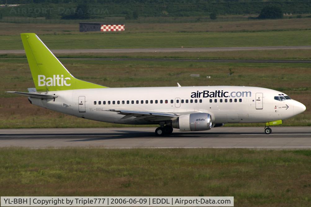 YL-BBH, 1990 Boeing 737-548 C/N 24968, Boeing 737-500 Air Baltic