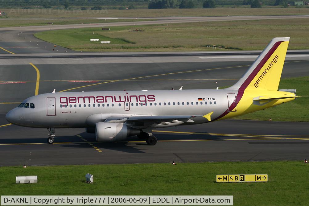 D-AKNL, 1999 Airbus A319-112 C/N 1084, Airbus 319 germanwings