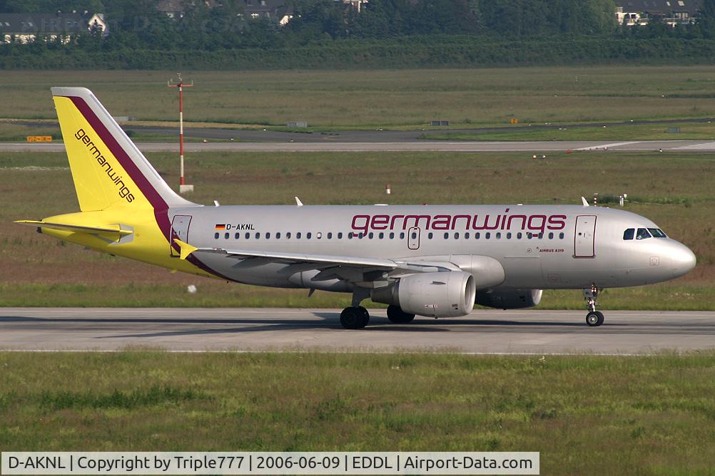 D-AKNL, 1999 Airbus A319-112 C/N 1084, Airbus 319 germanwings