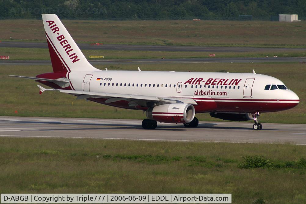 D-ABGB, 2005 Airbus A319-132 C/N 2467, Airbus 319 Air Berlin