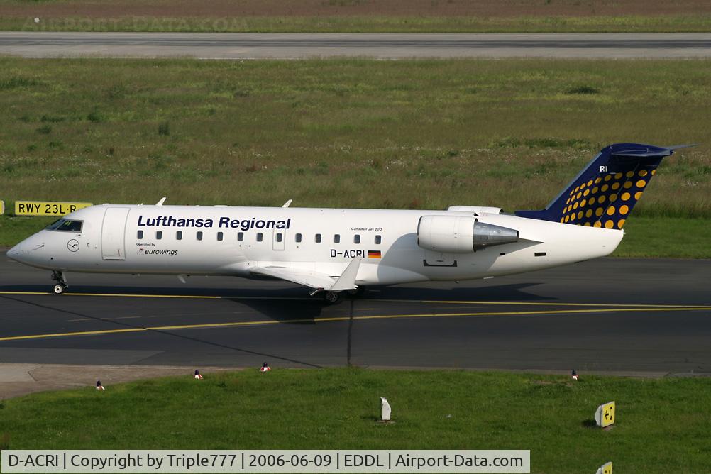 D-ACRI, 2003 Bombardier CRJ-200ER (CL-600-2B19) C/N 7862, Canadair RJ-200ER Lufthansa Regional