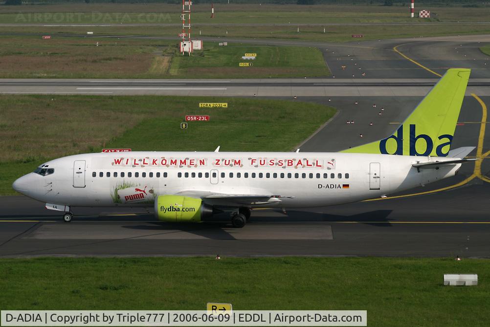 D-ADIA, 1999 Boeing 737-33Q C/N 30333, Boeing 737-300 DBA