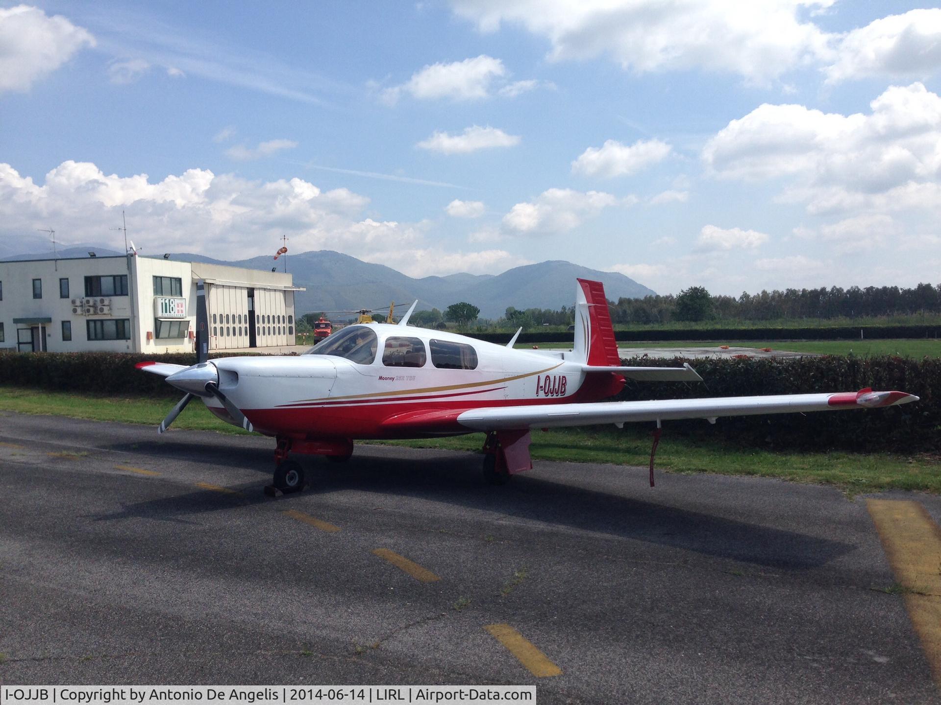 I-OJJB, 1988 Mooney M20K 252 TSE C/N 25-1161, Aircraft landed at LIRL (home base) coming from LGZA