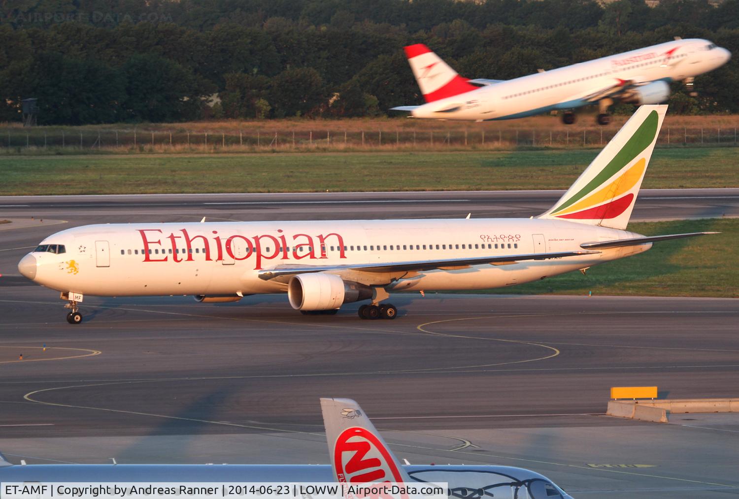 ET-AMF, 2000 Boeing 767-3BG/ER C/N 30563, Ethiopian Boeing 767