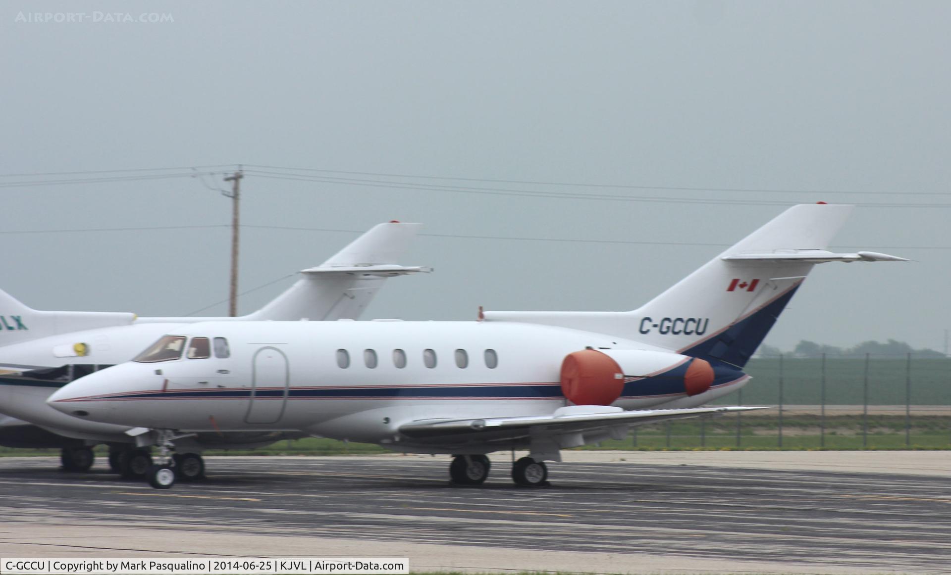 C-GCCU, 1987 British Aerospace BAe.125 Series 800A C/N 258105, Hawker 800A