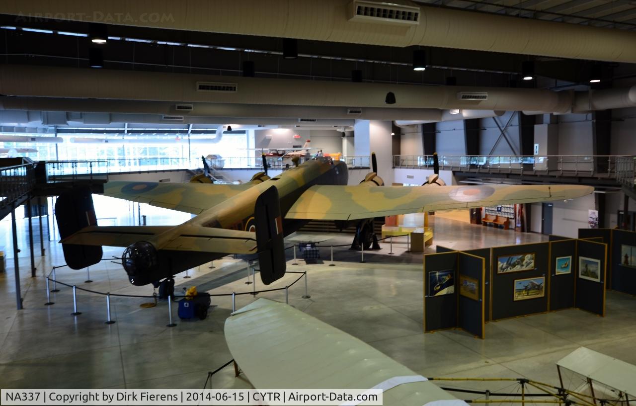 NA337, Handley Page Halifax A7 C/N Not found NA337, On display at the air force museum at Trenton, ont.