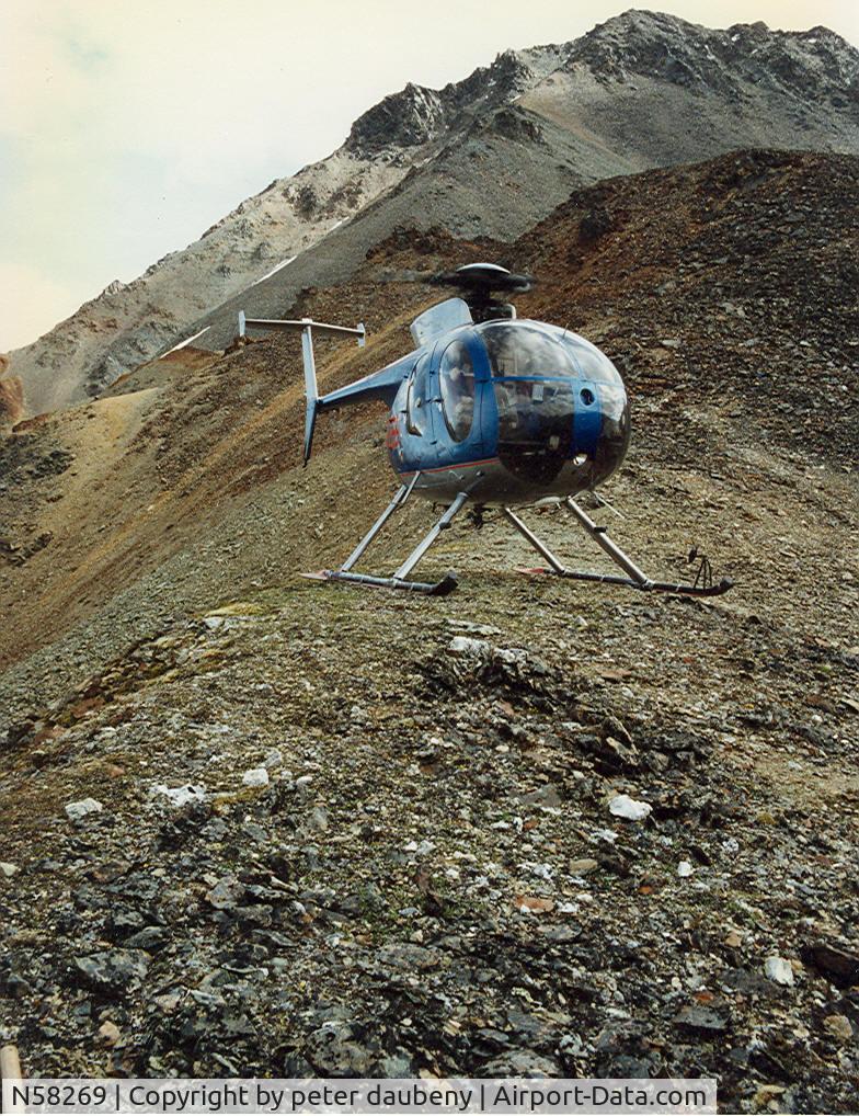 N58269, 1978 Hughes 369D C/N 1280421D, N58269 Alaska Range