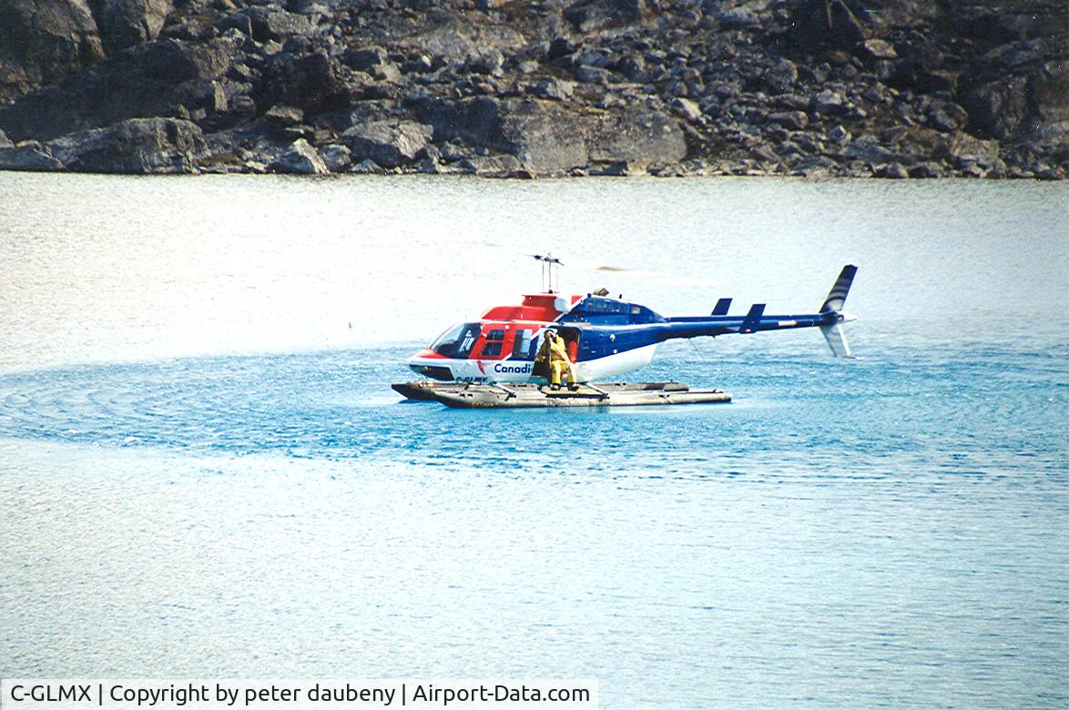 C-GLMX, 1980 Bell 206L-1 LongRanger II C/N 45439, Baffin Island, 1998