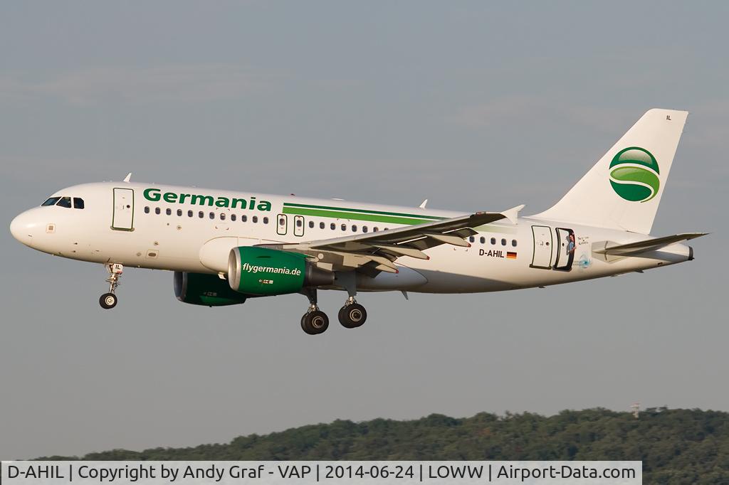 D-AHIL, 2008 Airbus A319-112 C/N 3589, Germania A319