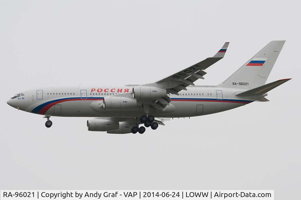 RA-96021, 2013 Ilyushin Il-96-300PU C/N 74393203021, Rossia IL96
