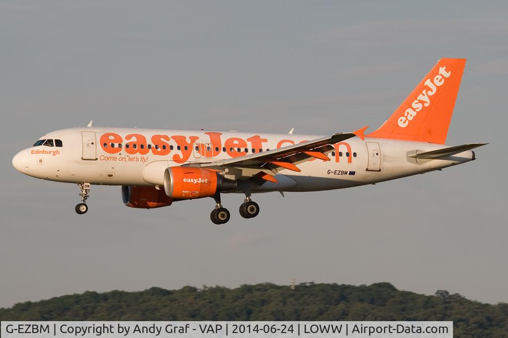 G-EZBM, 2007 Airbus A319-111 C/N 3059, Easyjet A319