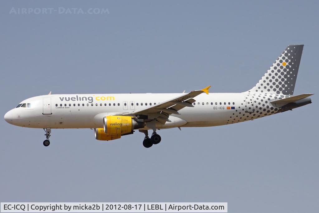 EC-ICQ, 1991 Airbus A320-211 C/N 199, Landing