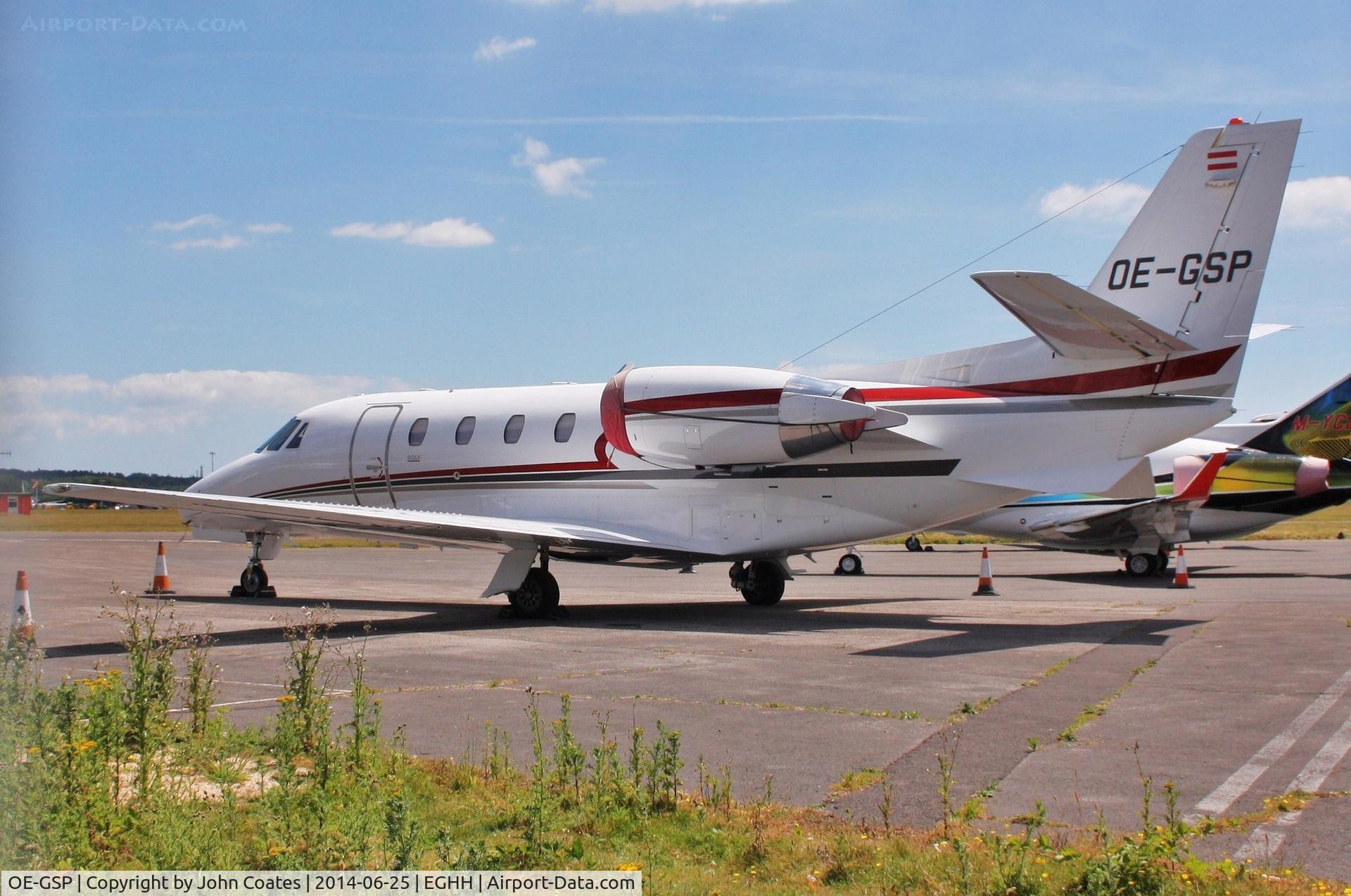 OE-GSP, 2008 Cessna 560XL Citation XLS C/N 560-5756, At CSE