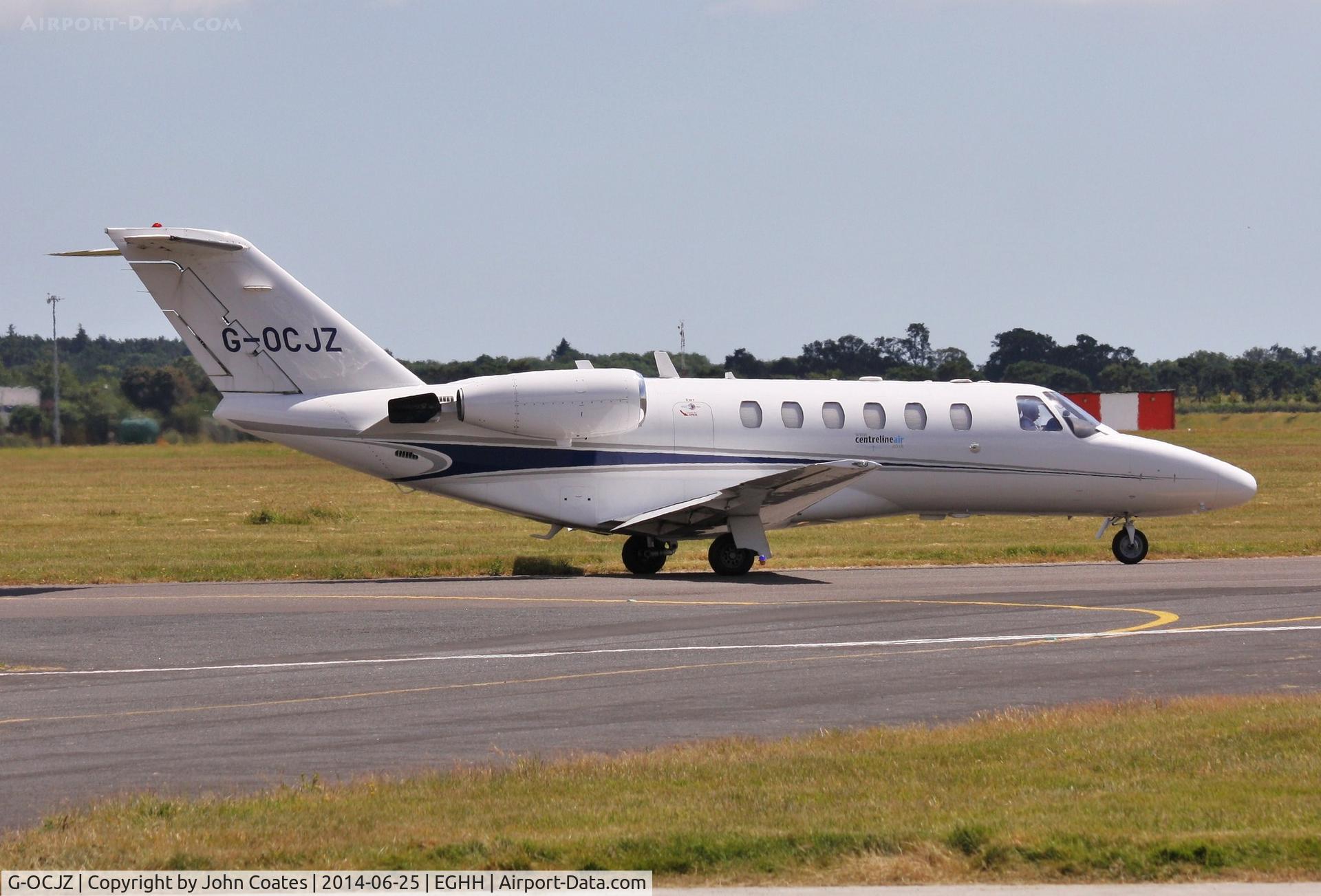G-OCJZ, 1994 Cessna 525A CitationJet CJ2 C/N 525A-0051, Departing