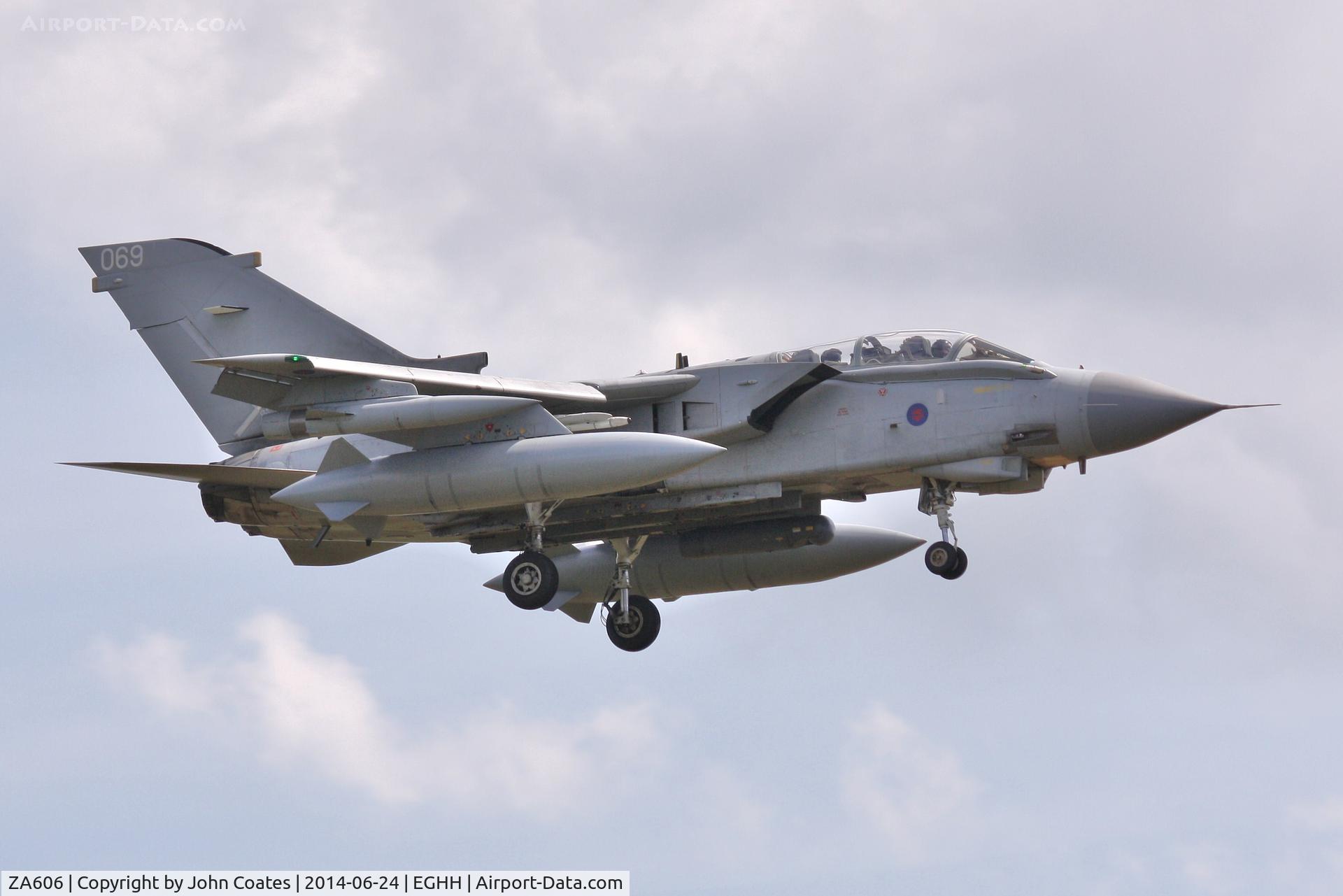 ZA606, 1982 Panavia Tornado GR.4 C/N 136/BS043/3070, Finals 26