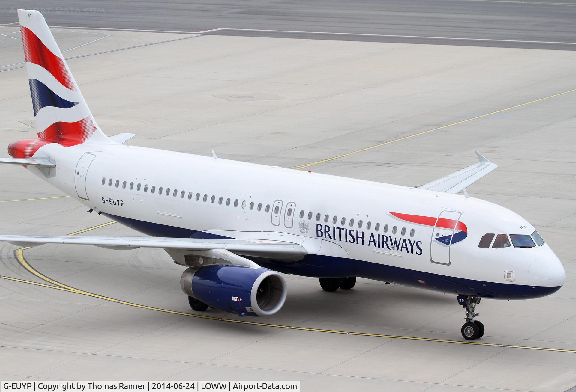 G-EUYP, 2013 Airbus A320-232 C/N 5784, British A320